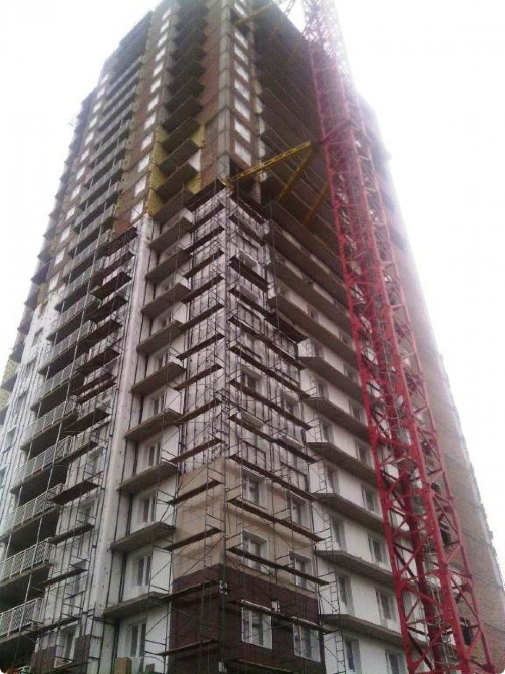 Строительство монолитного 7ми этажного здания